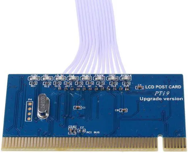 Alt view image 2 of 6 - PCI Motherboard Diagnostic Tester Analyzer LCD Post Test Card For Desktop Laptop