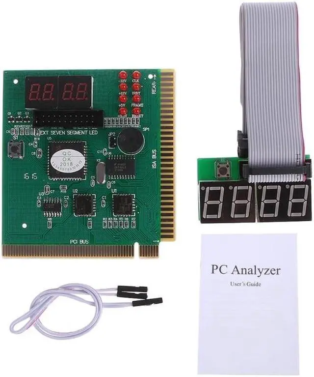 Alt view image 2 of 6 - 4 Digit PC ISA PCI Analyzer Diagnostic Test Post Card New