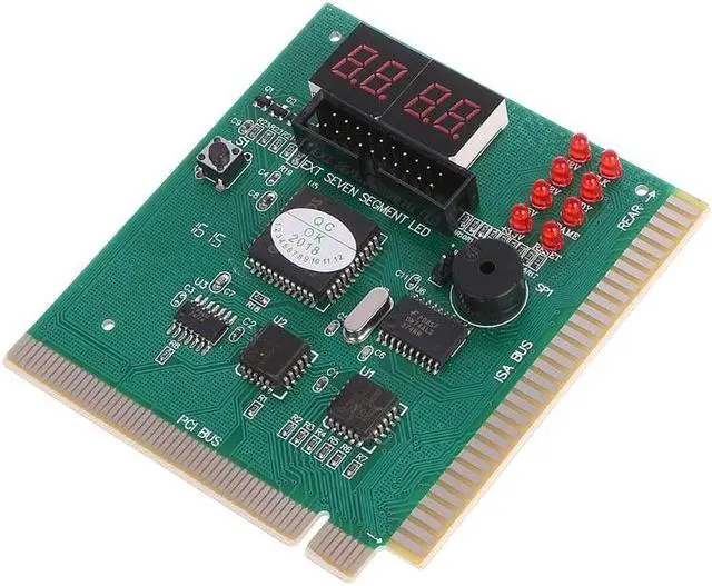 Alt view image 4 of 6 - 4 Digit PC ISA PCI Analyzer Diagnostic Test Post Card New