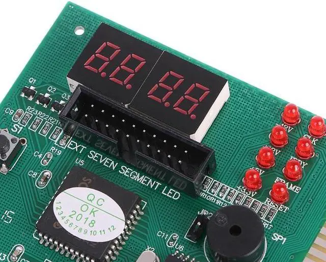 Alt view image 5 of 6 - 4 Digit PC ISA PCI Analyzer Diagnostic Test Post Card New