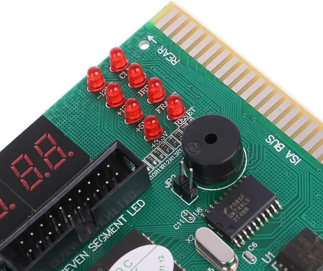 Alt view image 3 of 6 - 4 Digit PC ISA PCI Analyzer Diagnostic Test Post Card New