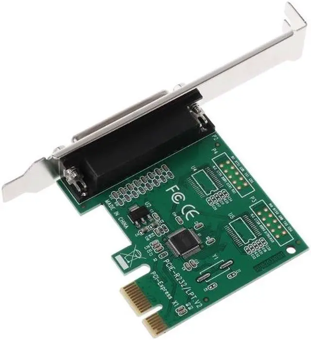 Alt view image 6 of 6 - D7YC Parallel Port DB25 25Pin LPT Printer to PCI-E for Express Card Converter Adapter
