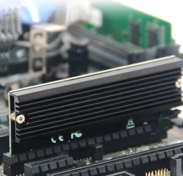 Alt view image 3 of 6 - M2 SSD PCIE Adapter Aluminium Alloy Expansion Card Computer Adapter Interface M2 NVMe SSD To PCIE 3.0 16X Riser(as shown)