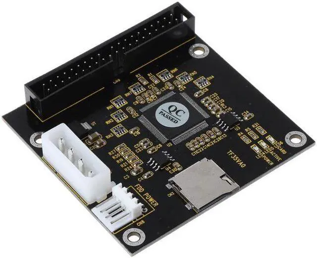Main image of SD SDHC Memory Card TF IDE 3.5 40 Pin Male IDE Hard Disk Drive Adapter Converter