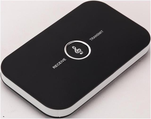Alt view image 3 of 6 - B6 Bluetooth-Compatible 5.0 Audio Transmitter Receiver Wireless Adapter 3.5mm AUX RCA for TV PC Headphones Home Stereo Car Audio