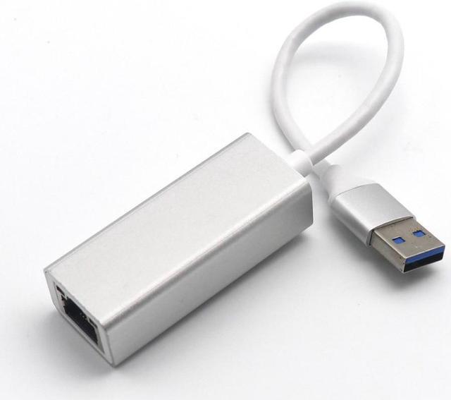 Alt view image 6 of 6 - USB 3.0 Ethernet Adapter USB Network Card to RJ45 10/1001000Mbps Lan  for Win7/Win8/Win10 For Macbook Laptop Ethernet USB(Black)