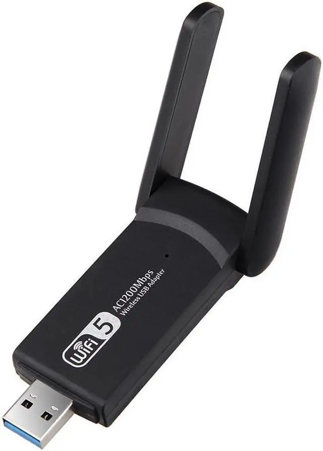 Main image of 1300Mbps USB Wireless Network Card Dongle Antenna Wifi Adapter Dual Band Wi-Fi USB 3.0 2.4GHz+5GHz Wireless USB WiFi  Adapter