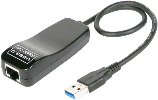 Alt view image 5 of 5 - USB 3.0 To Gigabit Ethernet RJ45 LAN (10/100/1000) Mbps Wired Network Adapter Ethernet Network Card For for Windows7/8 Laptop PC