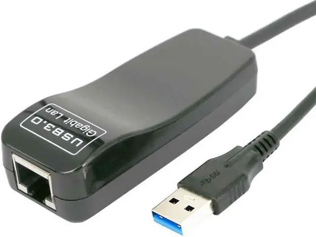 Alt view image 5 of 5 - Mini USB 3.0 Gigabit Ethernet Network Adapter USB to RJ45 Lan Wired Network Card for Windows 7/8/10 XP Laptop PC Computer