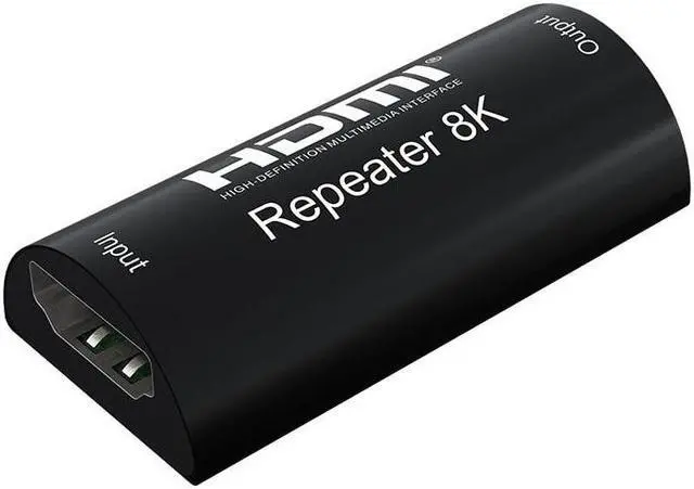 Main image of 8K HDMI Repeater 30M 8K 60Hz 4K 120hz HDMI Cable Extender Signal Repeater Amplifier Booster Adapter HDMI2.1 HDR Video Converter Black