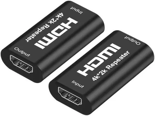 Alt view image 2 of 6 - Mini 4Kx2K HDMI Repeater Extender Amplifie 1080P 4K HDMI Female to Female Booster Amplifier 40m Extender Lossless Transmission
