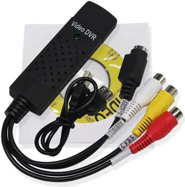 Alt view image 6 of 6 - USB2.0 VHS to DVD Converter Convert Analog Video To Digital Format Audio Video DVD VHS Record Capture Card quality PC adapter
