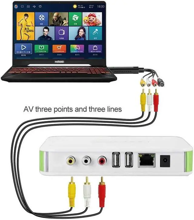 Alt view image 5 of 6 - USB2.0 VHS to DVD Converter Convert Analog Video To Digital Format Audio Video DVD VHS Record Capture Card quality PC adapter