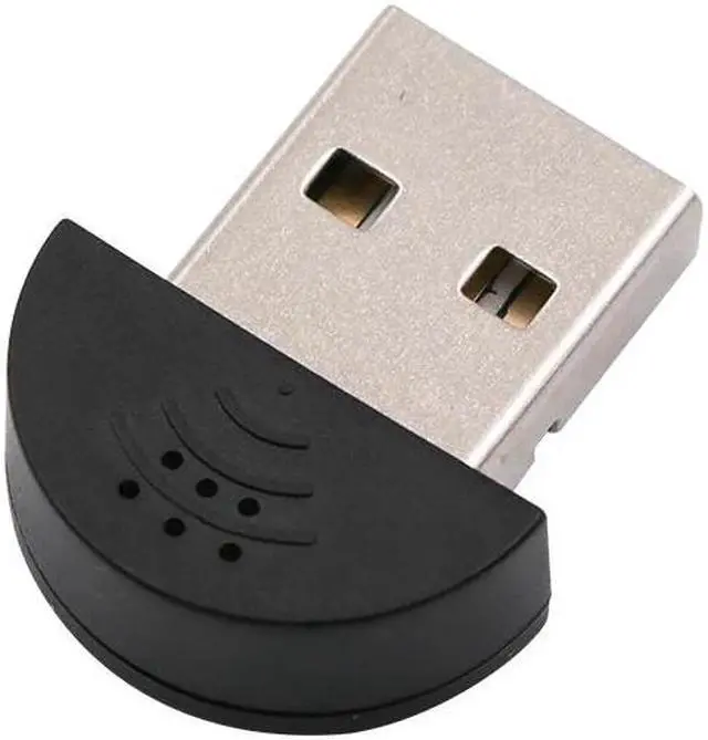 Alt view image 5 of 6 - Portable Super Mini USB 2.0 Microphone USB MIC Audio Adapter Portable Studio Speech Driver Free for Laptop/Notebook/PC/MSN/Skype