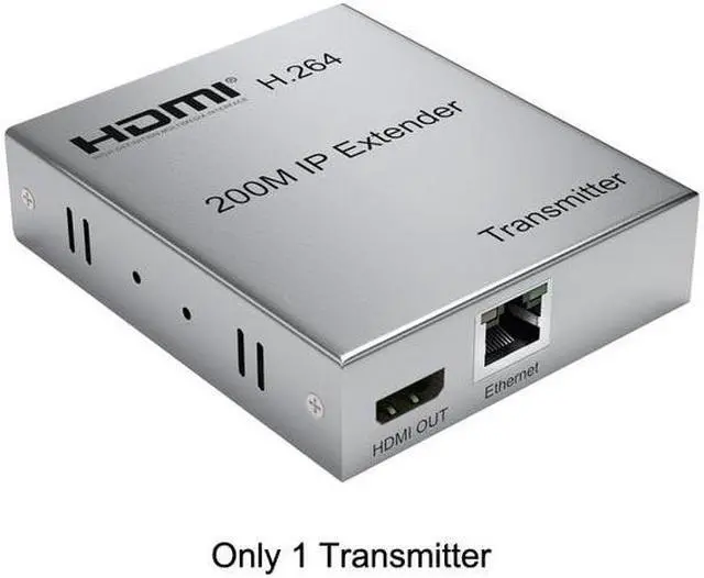 Main image of (US Plug)(1 TX)200M HDMI Extender over IP Ethernet Cat6 HDMI Matrix Extender Support Many Transmitter to Many Receiver Through Network Switch