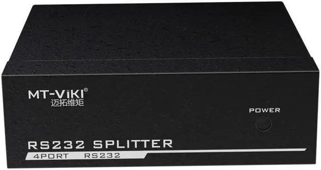 Alt view image 5 of 6 - (EU Plug)(8 port)4 Port Active Serial RS232 Splitter 1 to 4 RS232 bi-direction Switcher Splitter 4 to 1 Support Bidirectional Transmission