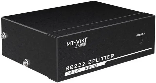 Alt view image 6 of 6 - (EU Plug)(8 port)4 Port Active Serial RS232 Splitter 1 to 4 RS232 bi-direction Switcher Splitter 4 to 1 Support Bidirectional Transmission