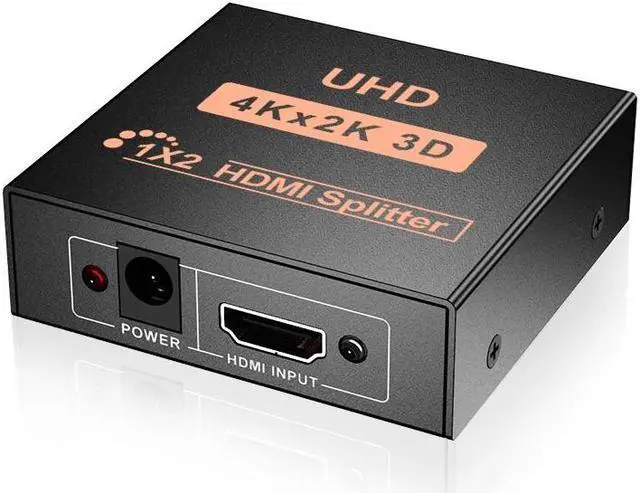 Main image of 4K HDMI Splitter 1x2 HDMI Video Splitter Amplifier 1 in 4 Out Full HD 1080P HDMI Distributor Adapter for PS4 PC HDTV Box DVD(US Plug)
(1x2)