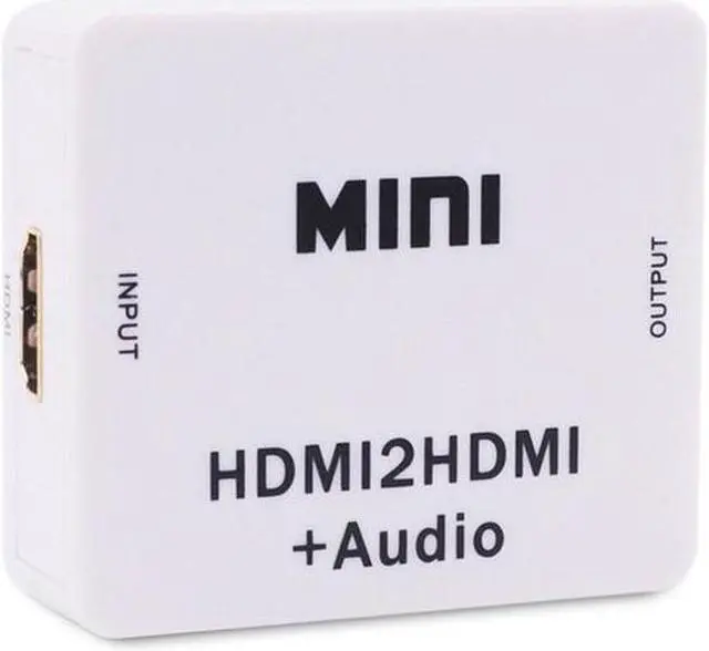 Main image of 1080P HDMI Audio Extractor Converter HDMI to HDMI with 3.5mm Audio out Splitter HDMI Digital to Analog 3.5mm Extractor Converter