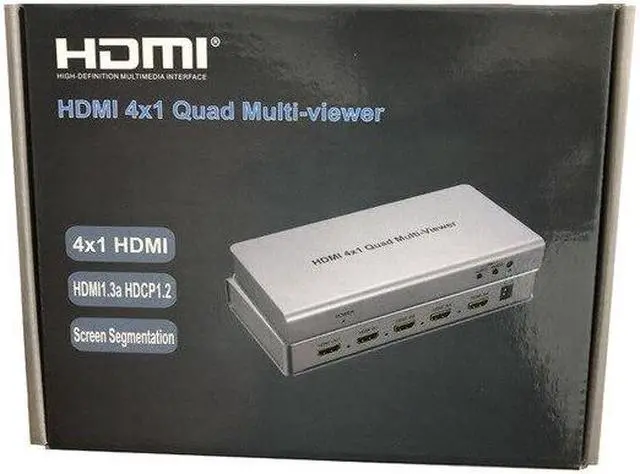 Main image of 4K HDMI 8x1 Multi-viewer Switcher 8 In 1 Out Seamless Switch 4x1 Quad Multiviewer PIP Picture Display Screen Divider Converter(UK Plug)
(1080P 4x1 With Box)
