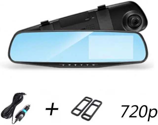 Main image of 2.8/4.3inch DVR Rearview Mirror Car Driving Recorders Wide Angel Automobile Rearview Camera Car Electronics Accessories(2.8inch Puqing)