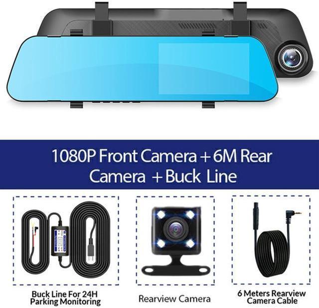 Dual Lens Dash Cam For Cars Black Box Hd 1080p Car Video Recorder