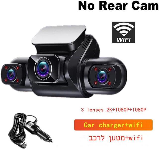 4 Channels 1080p+1080p 1080p 1080p Wifi Gps Car Dvr Dual Lens 8 Infrared  Light Night Vision 3 Lens 170 Degree Dash Cam Car Camer The product comes