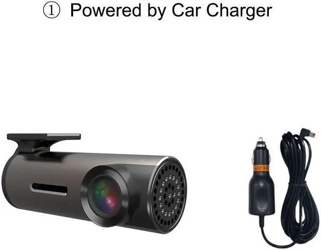 Main image of 24H Monitor Wifi Car DVR HD 1080P Dash Cam Auto Recorder Video DashCam Black Box Car Camera Driving Recorder Vehicle Cam APP Product comes with SD card memory: None(BD Wifi car charger)