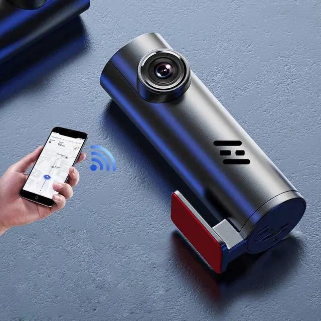 Alt view image 2 of 6 - 24H Wifi Car DVR Mini Dash Cam 360 Dgree Dash Camera Full HD 1080P Drive Video Recorder Registrator Auto Dashcam Black Box Product comes with SD card memory: None(Car DVR WIFI C-ger)