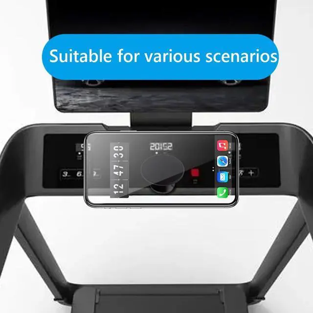 Alt view image 3 of 6 - Gym Exercise Magnetic Phone Holder Universal GPS Mobile Phone Mount Cellphone Support Bracket for Phone Mobile Accessories