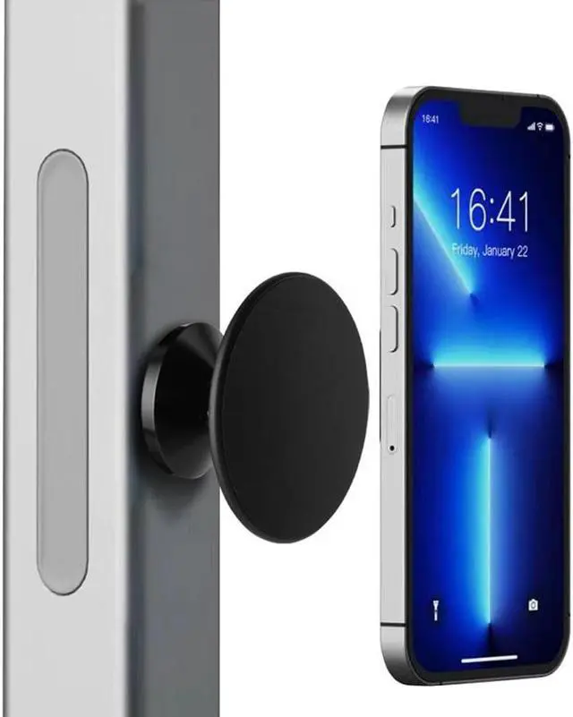 Alt view image 5 of 6 - Gym Exercise Magnetic Phone Holder Universal GPS Mobile Phone Mount Cellphone Support Bracket for Phone Mobile Accessories