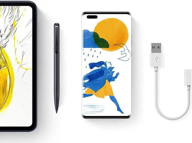 Alt view image 5 of 6 - 20cm/100cm Stylus Charging Cable Type-C Type-C Drawing Tablet Rechargeable Pen for H-UAWEI M-Pen 2 Accessories(20cm)