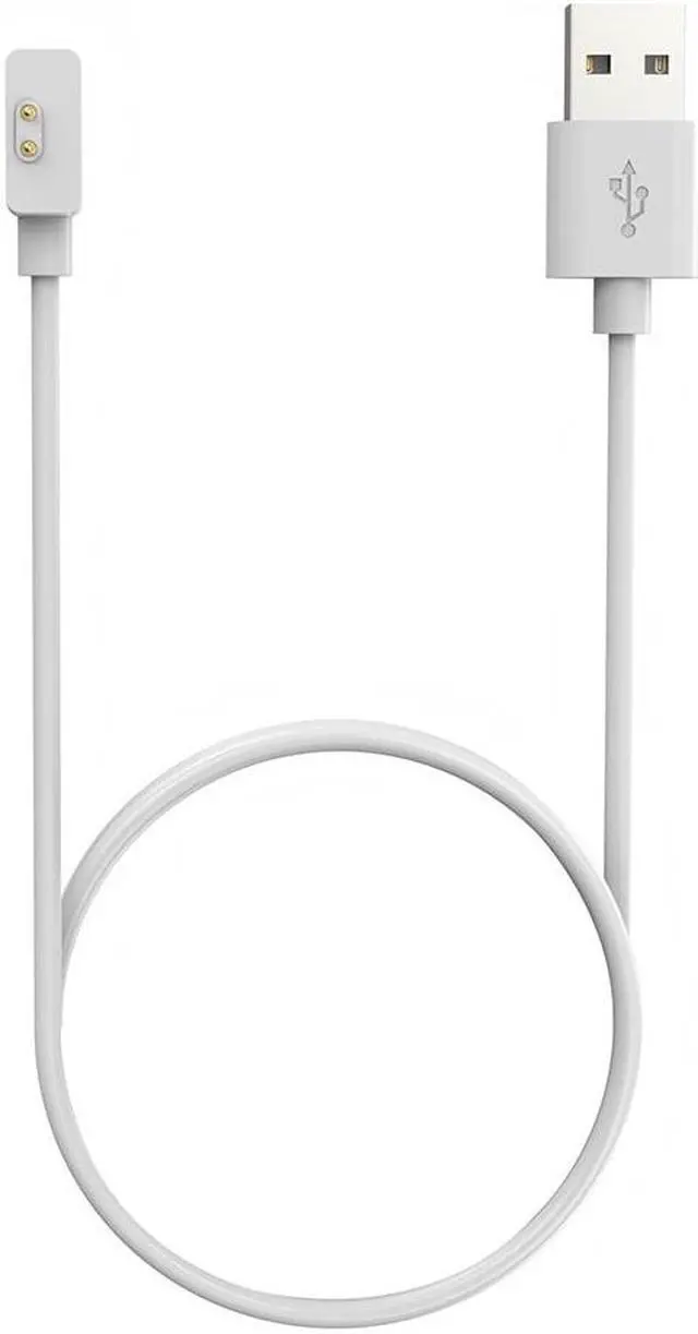 Main image of 60cm Charging Cable Replacement USB Magnetic Charging Cable Smart Watch Accessories for R-edmi Band 2 Smart Bracelet(60cm)White