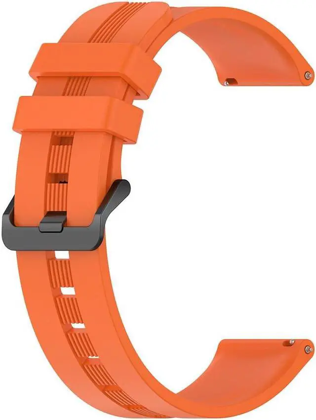 Main image of Wristband Watchband Silicone Watch Band Replacement Adjustable Comfortable for Galaxy Watch5 for S-amsung Gear S3 Classic(20mm)Orange