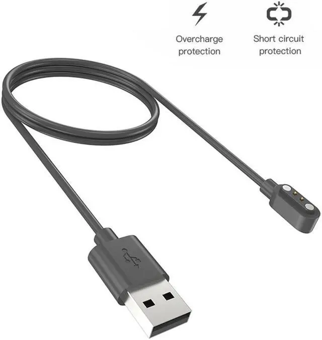 Alt view image 3 of 5 - For C-olmi P45 Smart Sports Watch Magnetic Wrist Watch Charging Cable USB Smart Watch Charger Cord Replacement Accessories