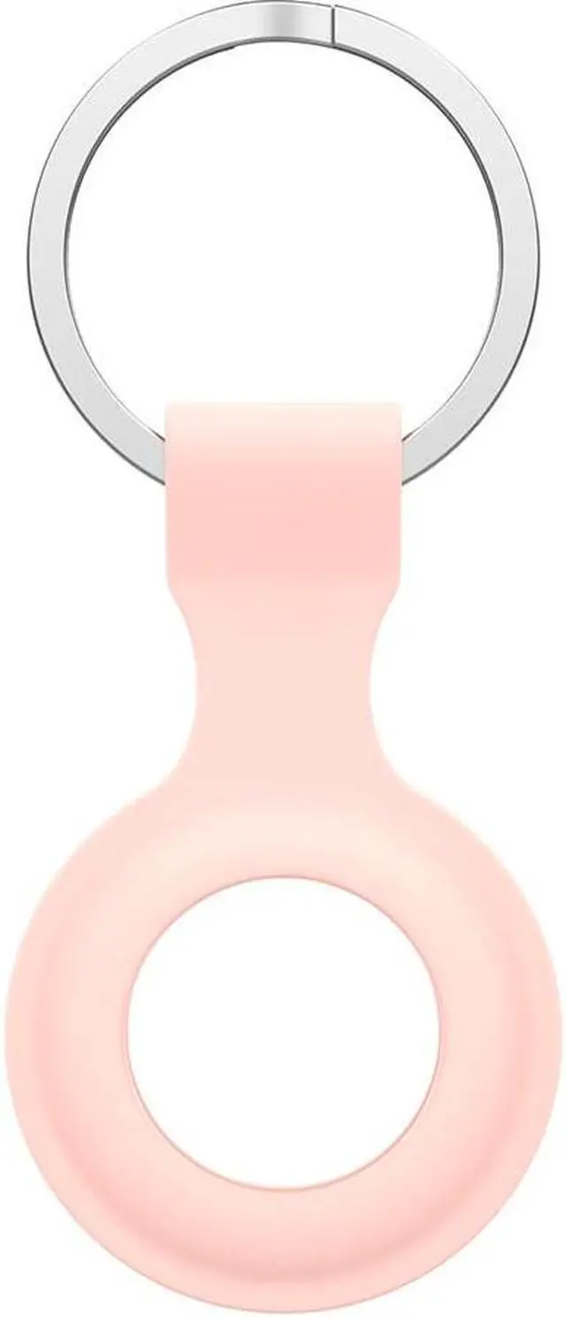 Main image of Protective Skin Cover for Ap-ple A-irtag Anti-Lost Device Keychain Hard PC Case Shockproof Key Shell for A-irTag Holder Protector(Light Pink)