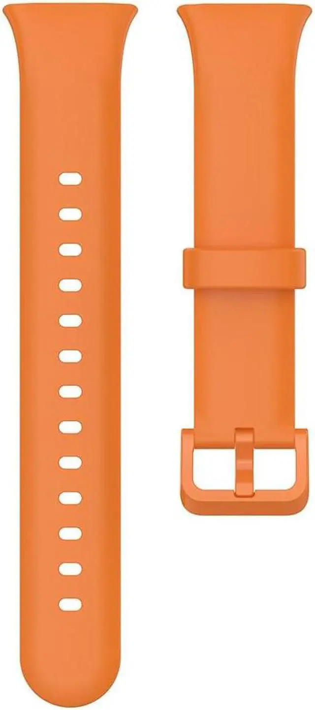 Main image of Soft Silicone Replacement Strap for Mi Band 7 Pro Strap Sports Smart Waterproof Wristband Bracelet for x-iaomi Band 7 Pro Strap(Orange)