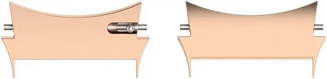 Main image of 2pcs Pro Smart Watch Strap Adapter for G-alaxy Watch4/Watch4 Classic 20mm Strap Connectors Smart Watch Accessories(Rose Gold)