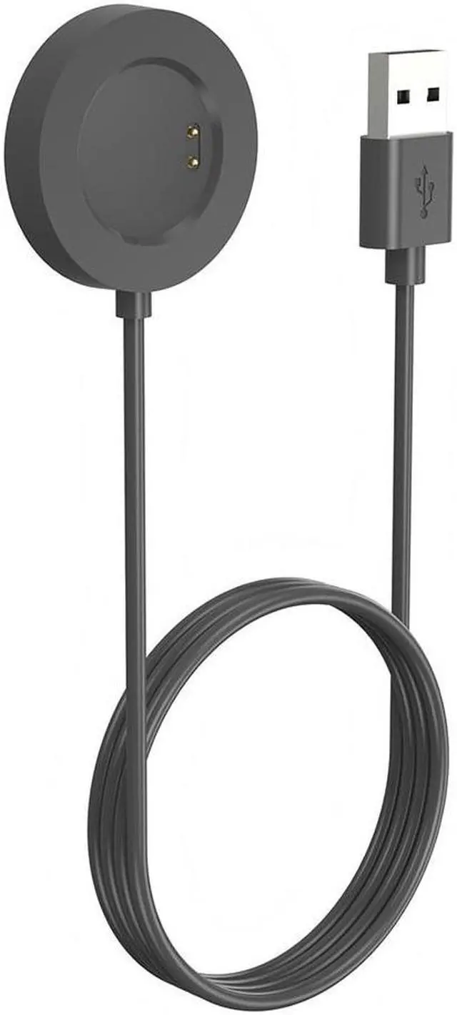 Main image of USB Charger Adapter Smart Watch Accessories 1m Charger Cradle Dock Cable Portable for R-ealme T-echLife DIZO Watch/Watch Pro