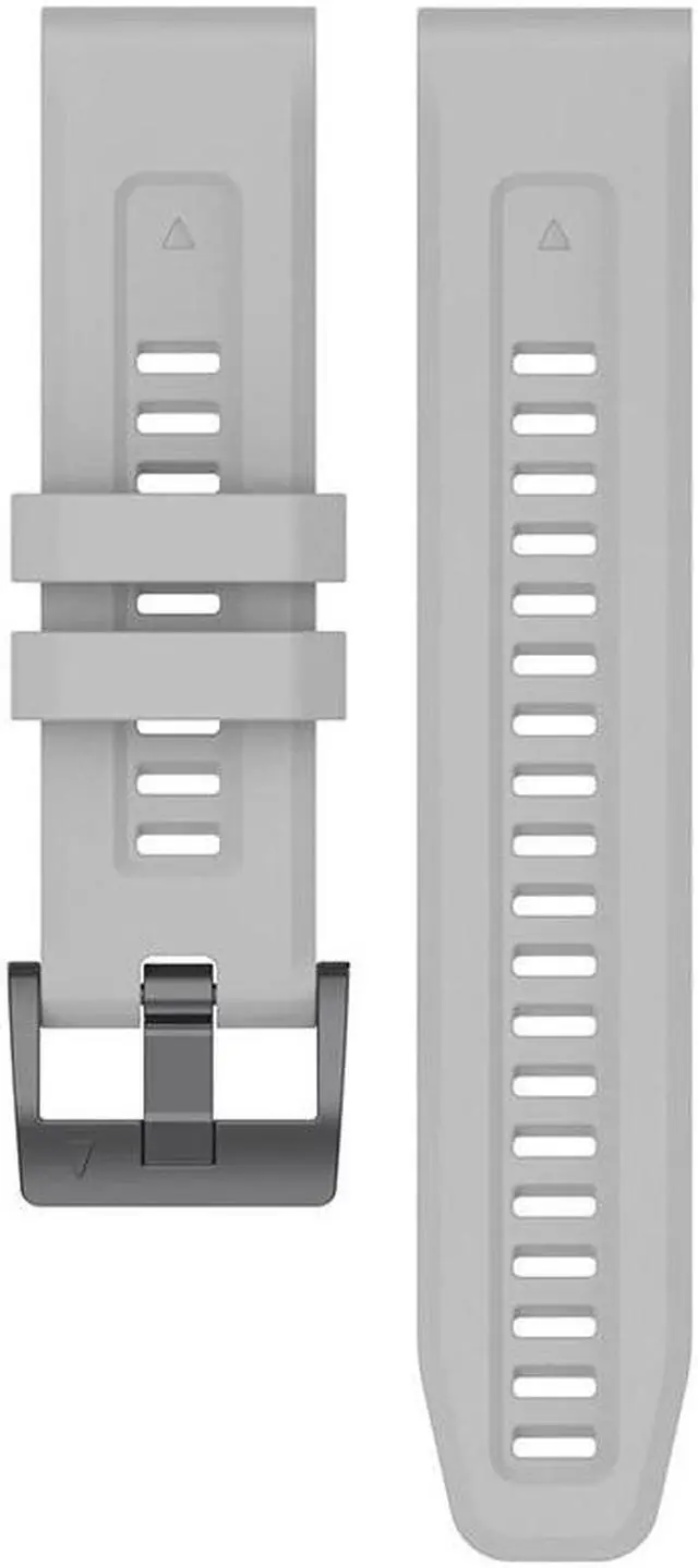 Main image of Silicone Wriststrap for G-armin Fenix 7 Watch Strap Replacement 22mm Sport Watchbands Silicone Bracelet Accessories(Grey)
