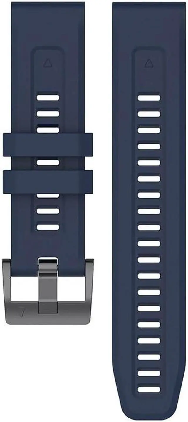 Main image of Silicone Wriststrap for G-armin Fenix 7 Watch Strap Replacement 22mm Sport Watchbands Silicone Bracelet Accessories(Navy Blue)