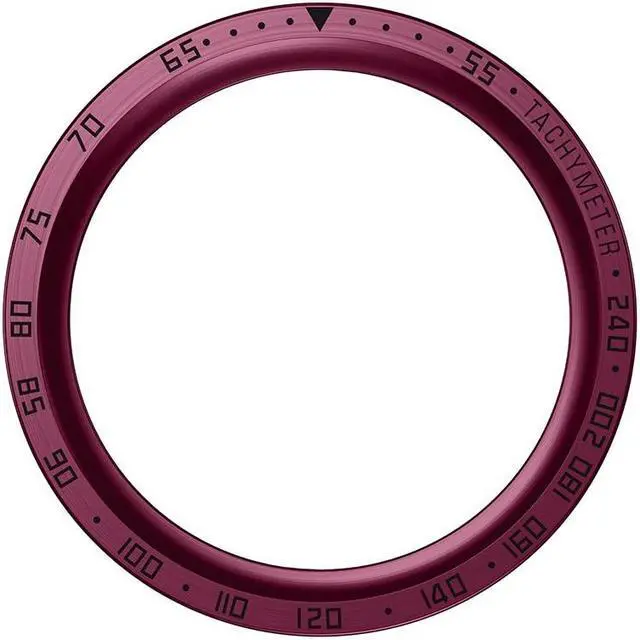 Main image of For S-amsung Galaxy Watch5 Pro 45mm Metal Bezel Insert Anti Scratch Bezel Insert Ring Replacement Parts Styling Bezel Bumper Ring(Burgundy A)