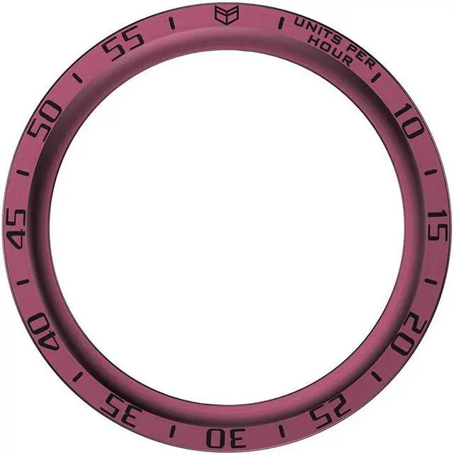Main image of For S-amsung Galaxy Watch5 Pro 45mm Metal Bezel Insert Anti Scratch Bezel Insert Ring Replacement Parts Styling Bezel Bumper Ring(Burgundy  B)