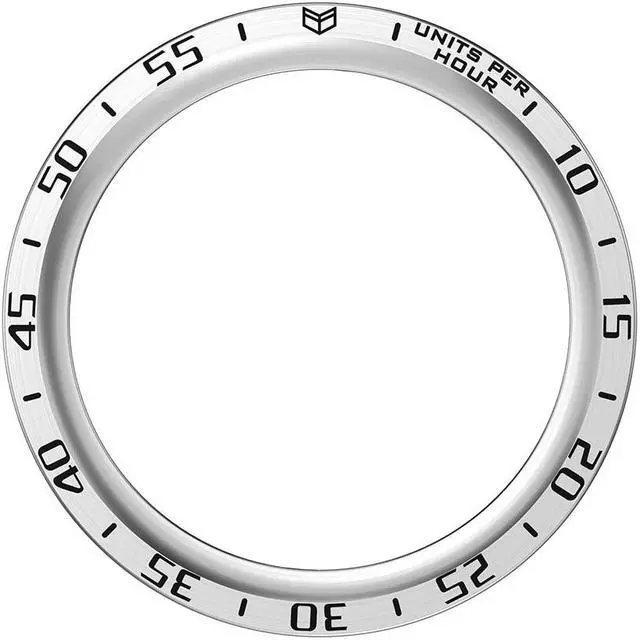 Main image of For S-amsung Galaxy Watch5 Pro 45mm Metal Bezel Insert Anti Scratch Bezel Insert Ring Replacement Parts Styling Bezel Bumper Ring(Silver B)