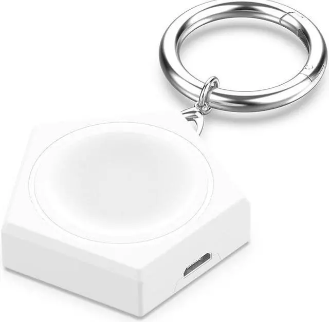 Main image of 5V Charger Base with Spring Keychain Charger Base Adapter Smart Watch Accessories Replacement for H-uawei GT Cyber GT2 Pro Watch3