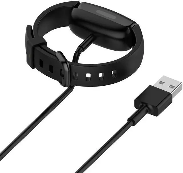 Alt view image 3 of 5 - Smart Watch Bracelet Charging Cable for F-itbit Inspire 2 USB Power Charger Cord Smart Watch Wireless Charging Cable(30cm)
