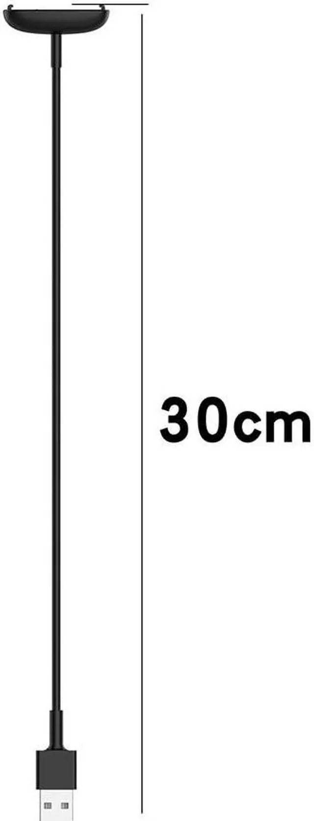 Alt view image 5 of 5 - Smart Watch Bracelet Charging Cable for F-itbit Inspire 2 USB Power Charger Cord Smart Watch Wireless Charging Cable(30cm)