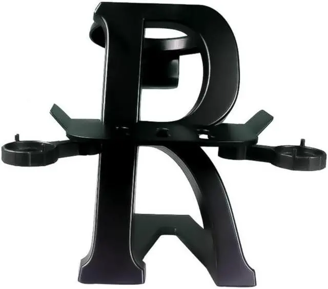 Main image of Portable Virtual Reality Headset and Controllers Holder VR Headset and Controllers Display for PS VR2 Headset Mount(Black)