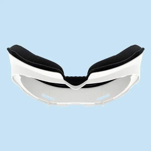 Alt view image 5 of 6 - Resilient VR Face Vent Soft Interface Bracket & Anti-Leakage Light Leather Sponge Face Cover for P-ico 4 VR Headset