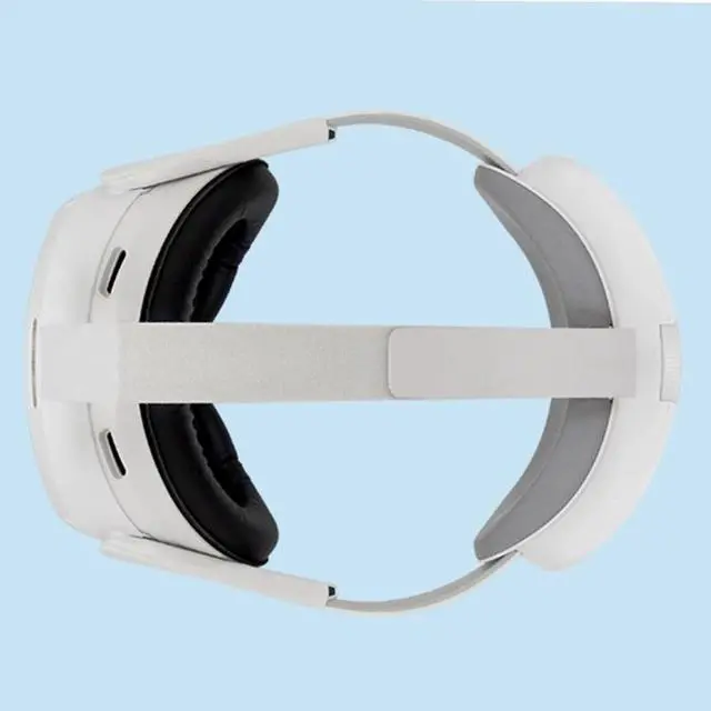 Alt view image 3 of 6 - Resilient VR Face Vent Soft Interface Bracket & Anti-Leakage Light Leather Sponge Face Cover for P-ico 4 VR Headset